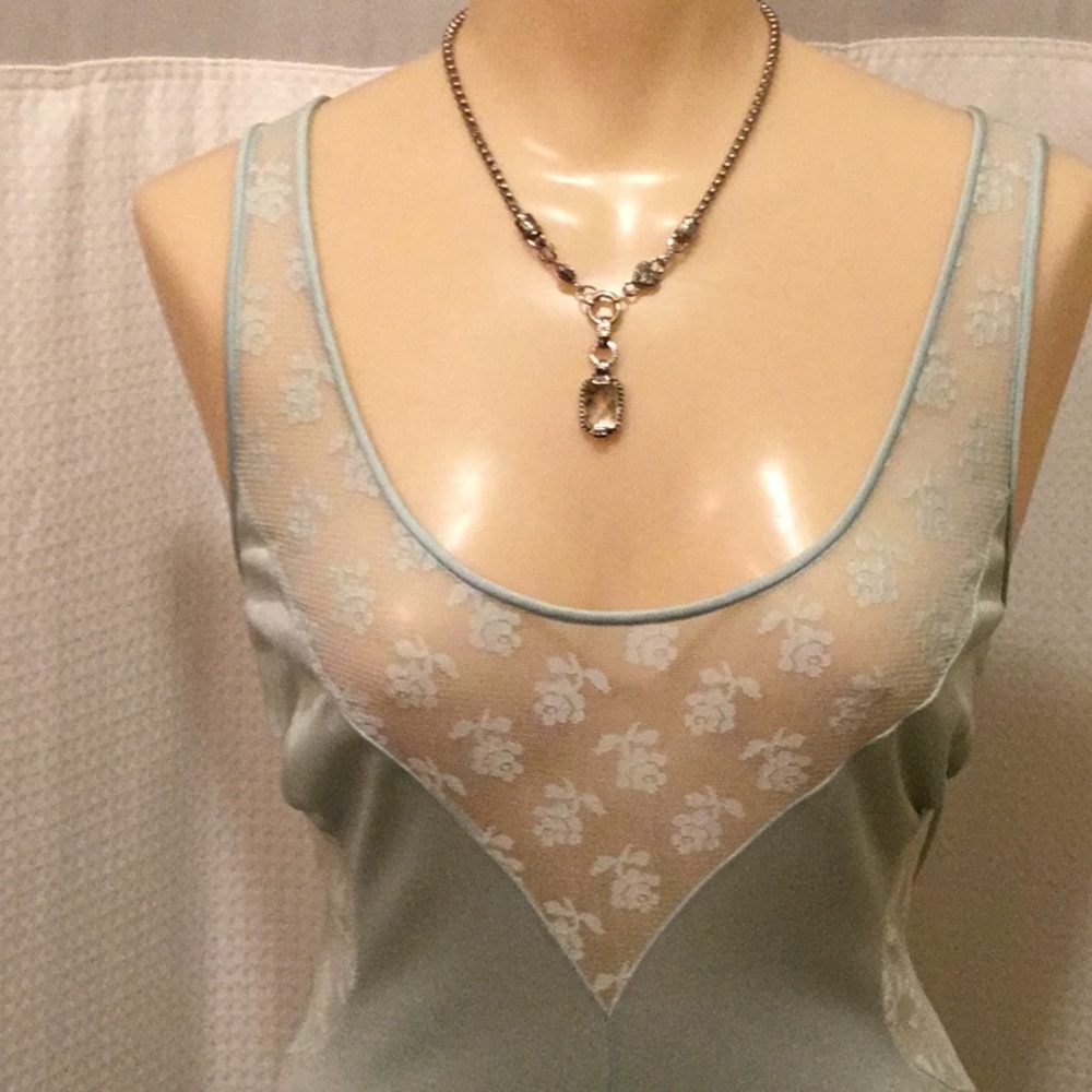 Designer Vintage Negligee - Blanche by Ralph Montenegro - L EUC